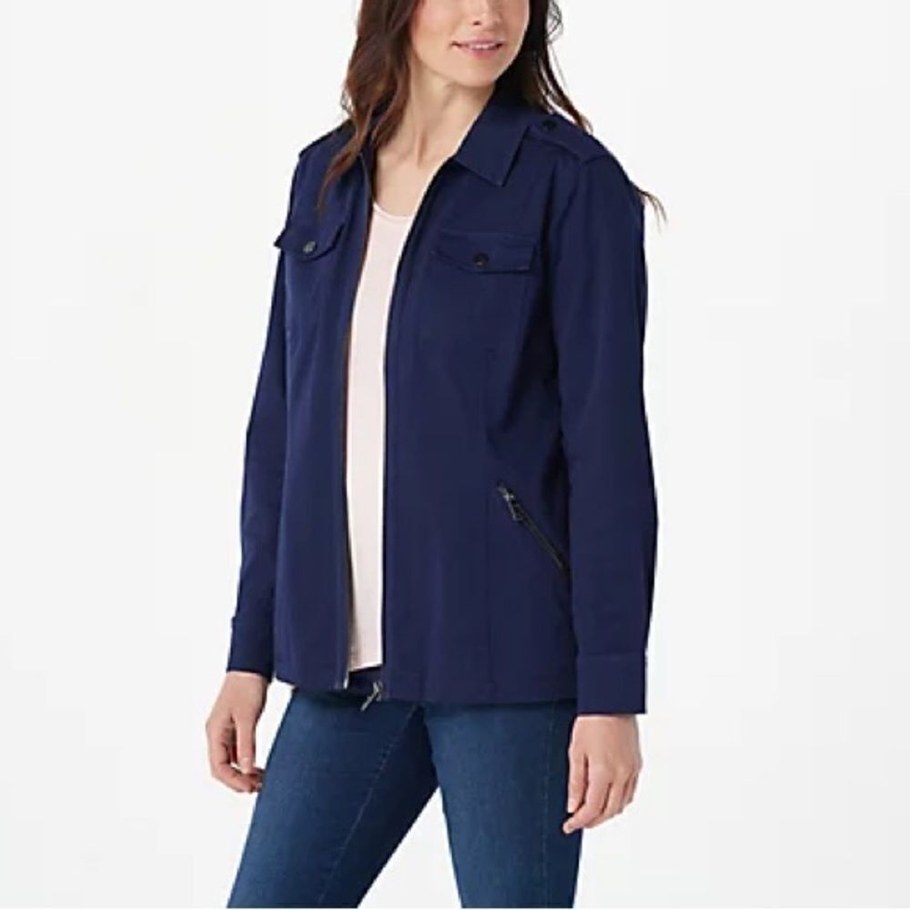 Belle by Kim Gravel Military Jacket